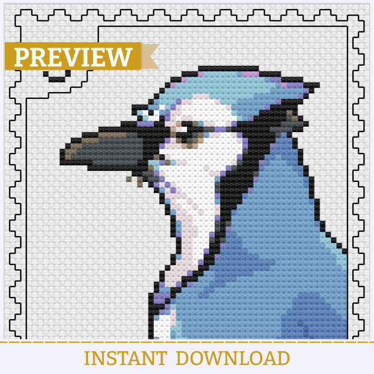 Blue Jay Stamp